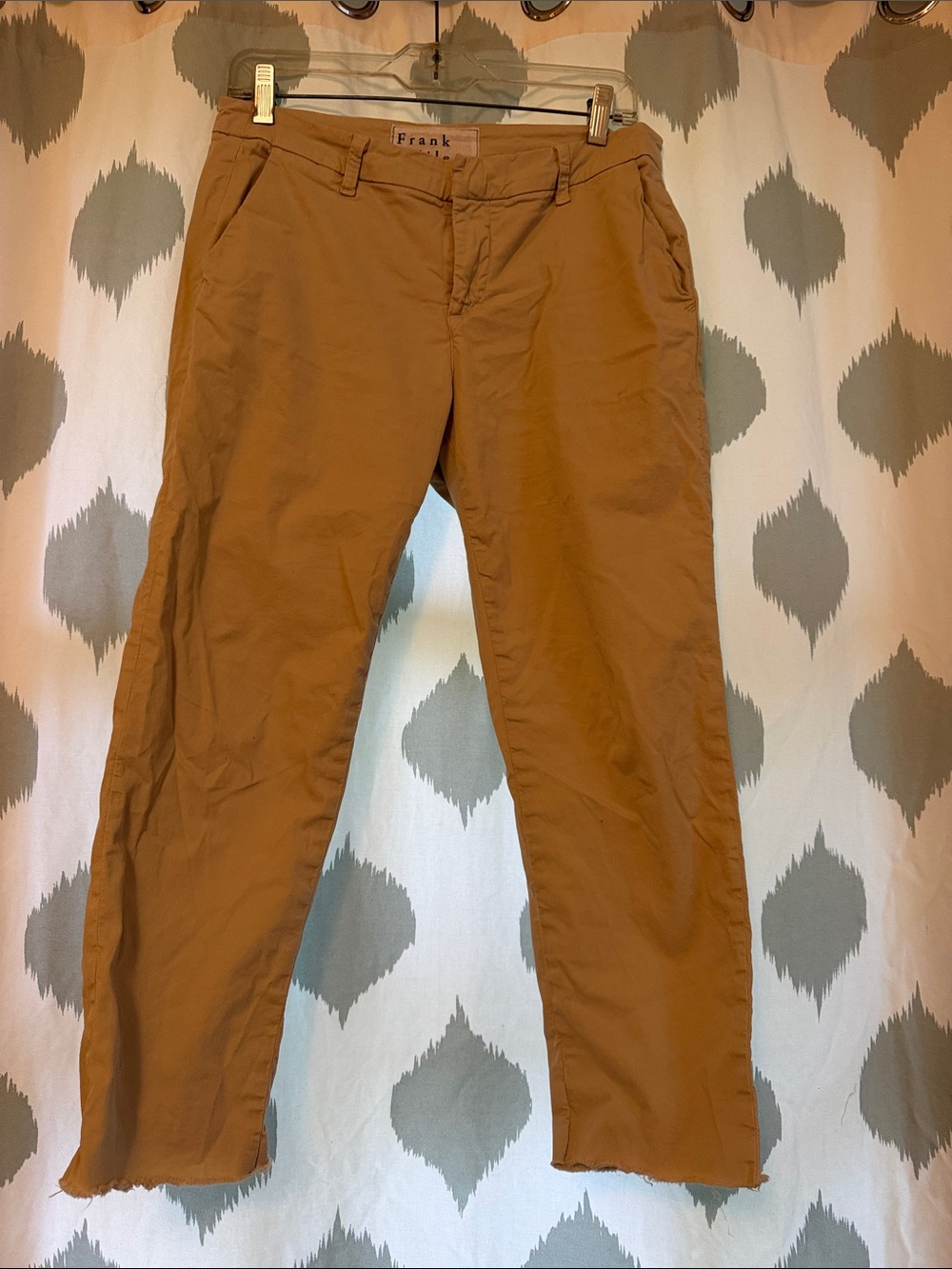 Frank & Eileen Women’s Chinos in Camel Brown
